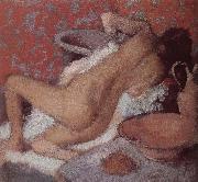 Edgar Degas Study for nude USA oil painting artist